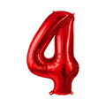 Globo Número Rojo 32"