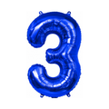 Globo Número Azul 32"