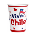 Vaso Viva Chile Corazón x6 Unidades
