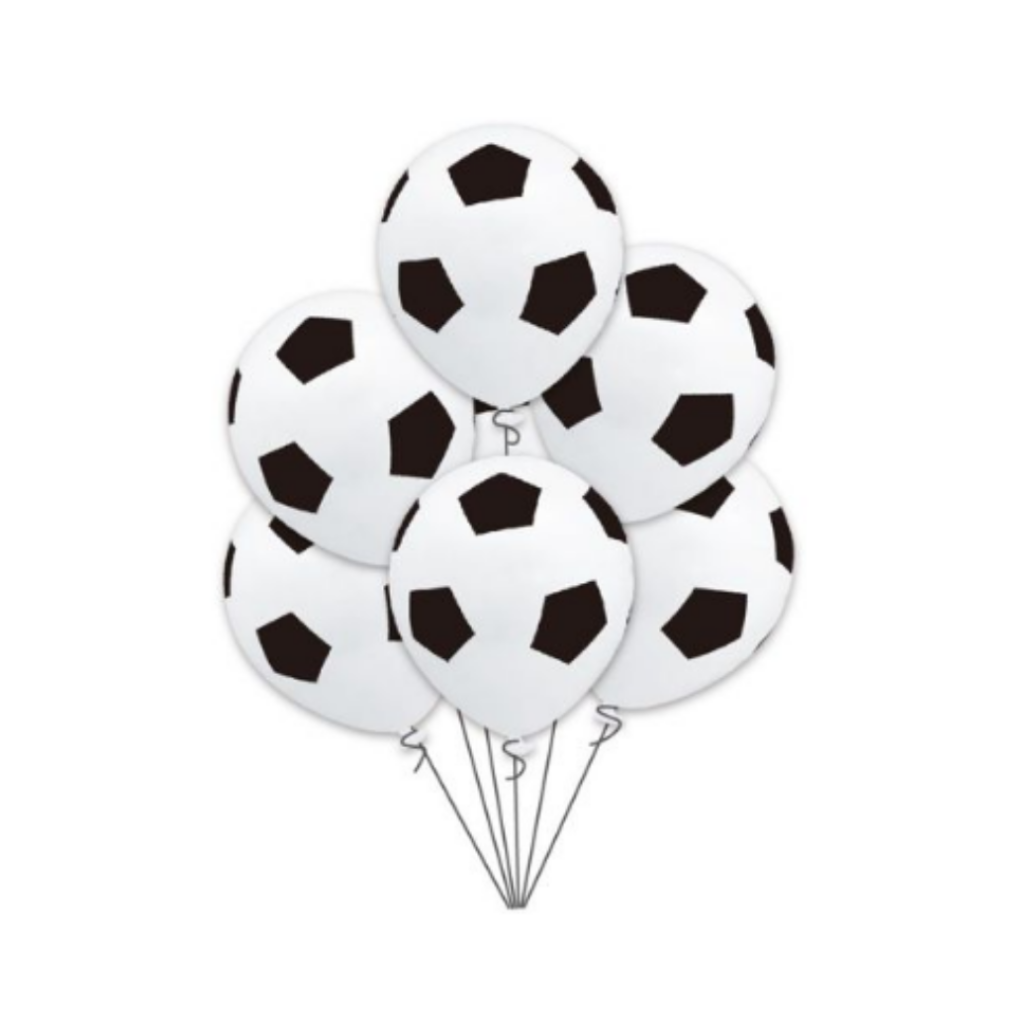 Globos Pelota de Fútbol Latex 30cm x25
