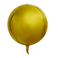 Globo 24'' 4D dorado
