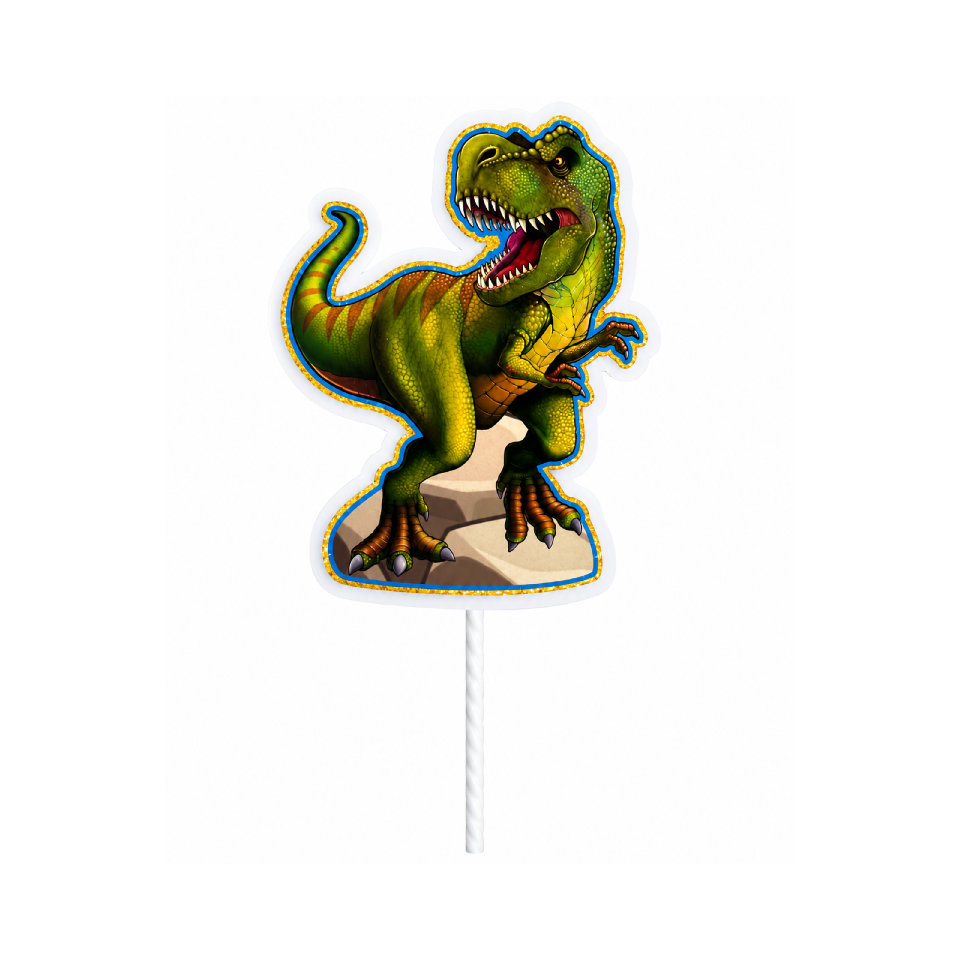 Vela Forma 2D Dinosaurio T-Rex