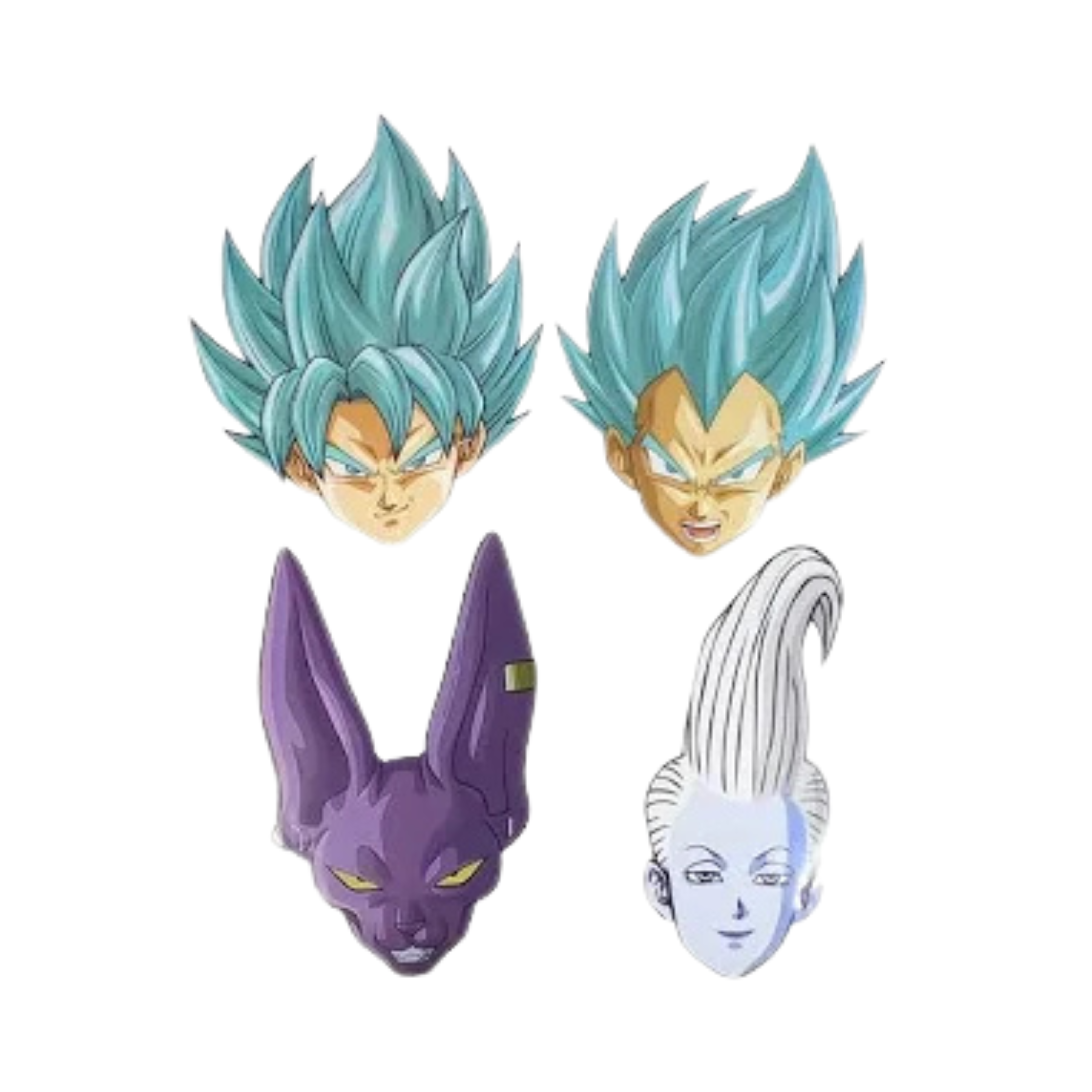 MASCARAS DRAGON BALL