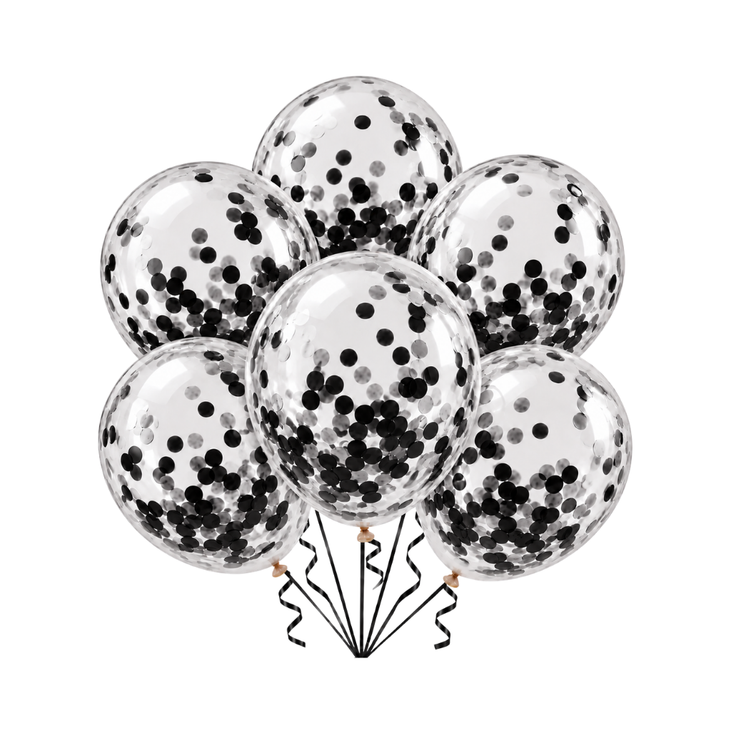 Globo Confetti R12 x12 Unidades
