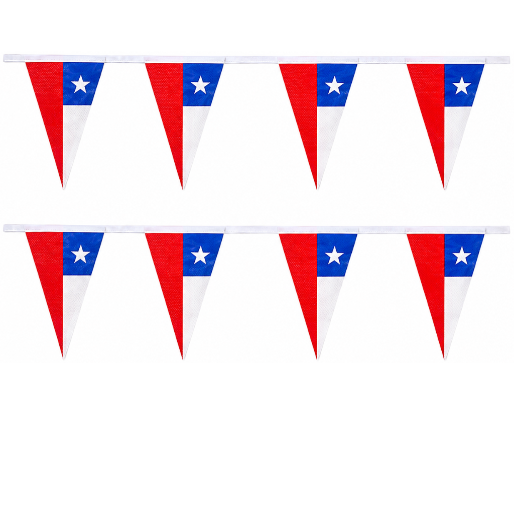 Banderín Bandera Chilena