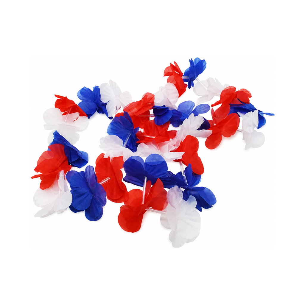 Collar Flores Tricolor