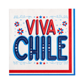Servilleta Tricolor “Viva Chile” x10 Unidades