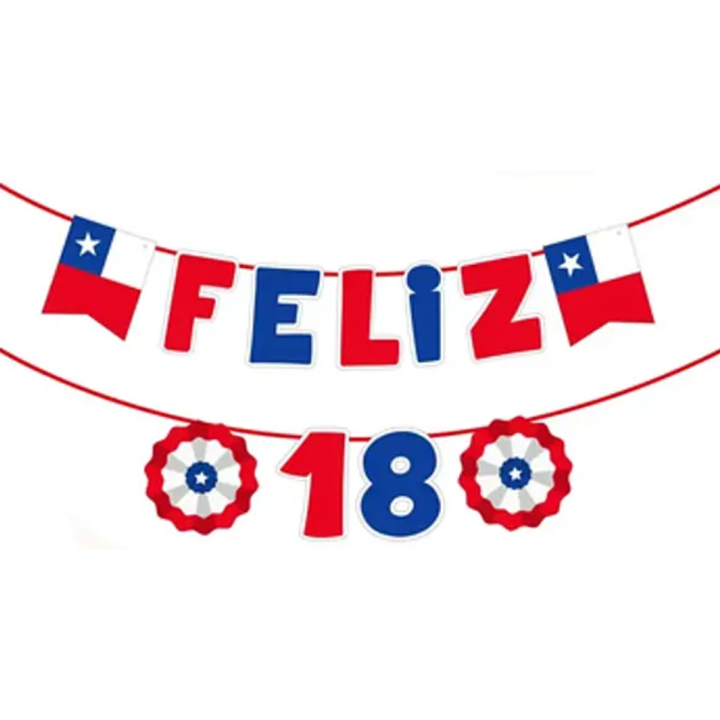 BANDERIN FELIZ 18