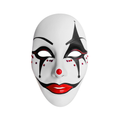 MASCARA ACRILICA PAYASO BLING
