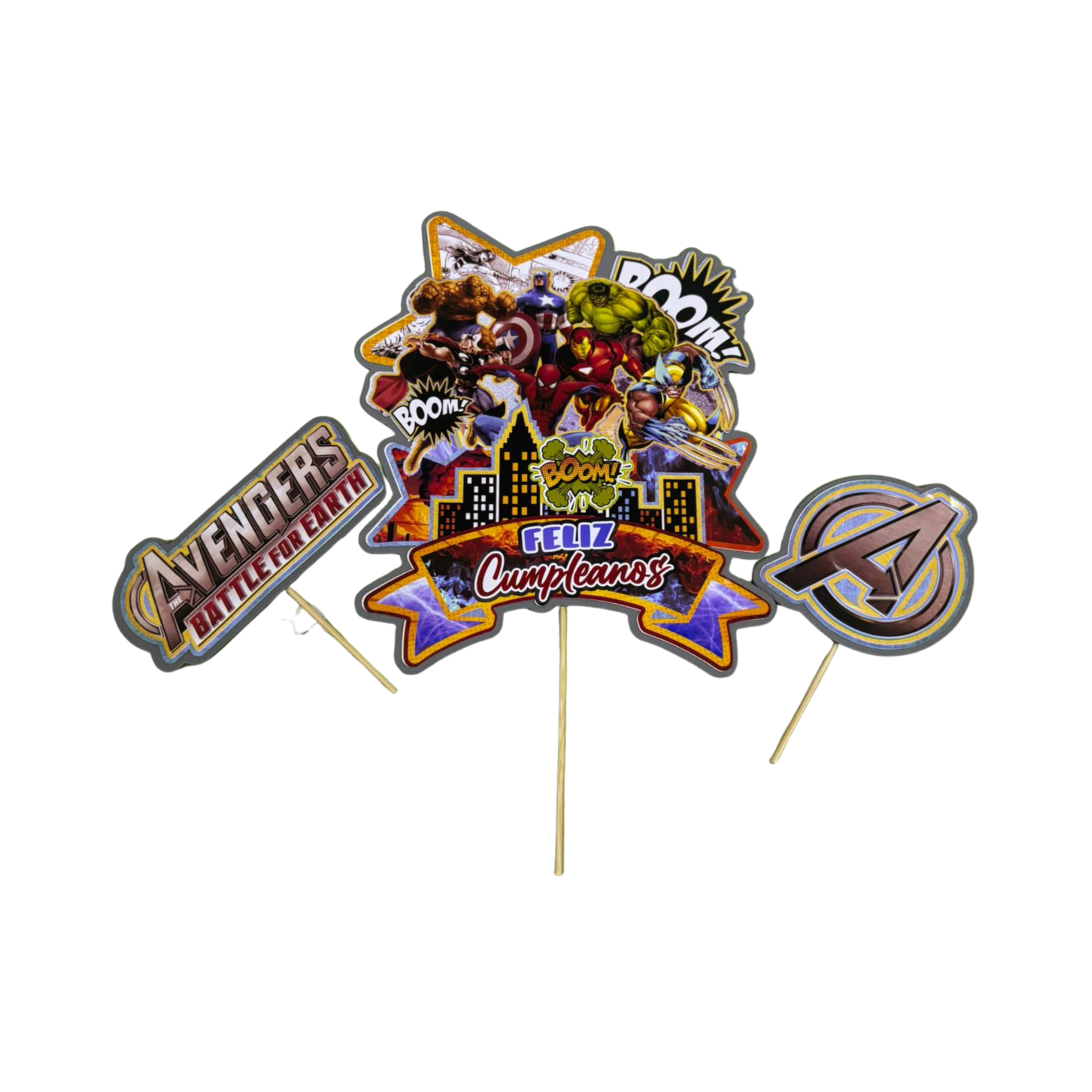 TOPPER TORTA AVENGERS