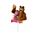 Vela Forma 2D Masha y el Oso