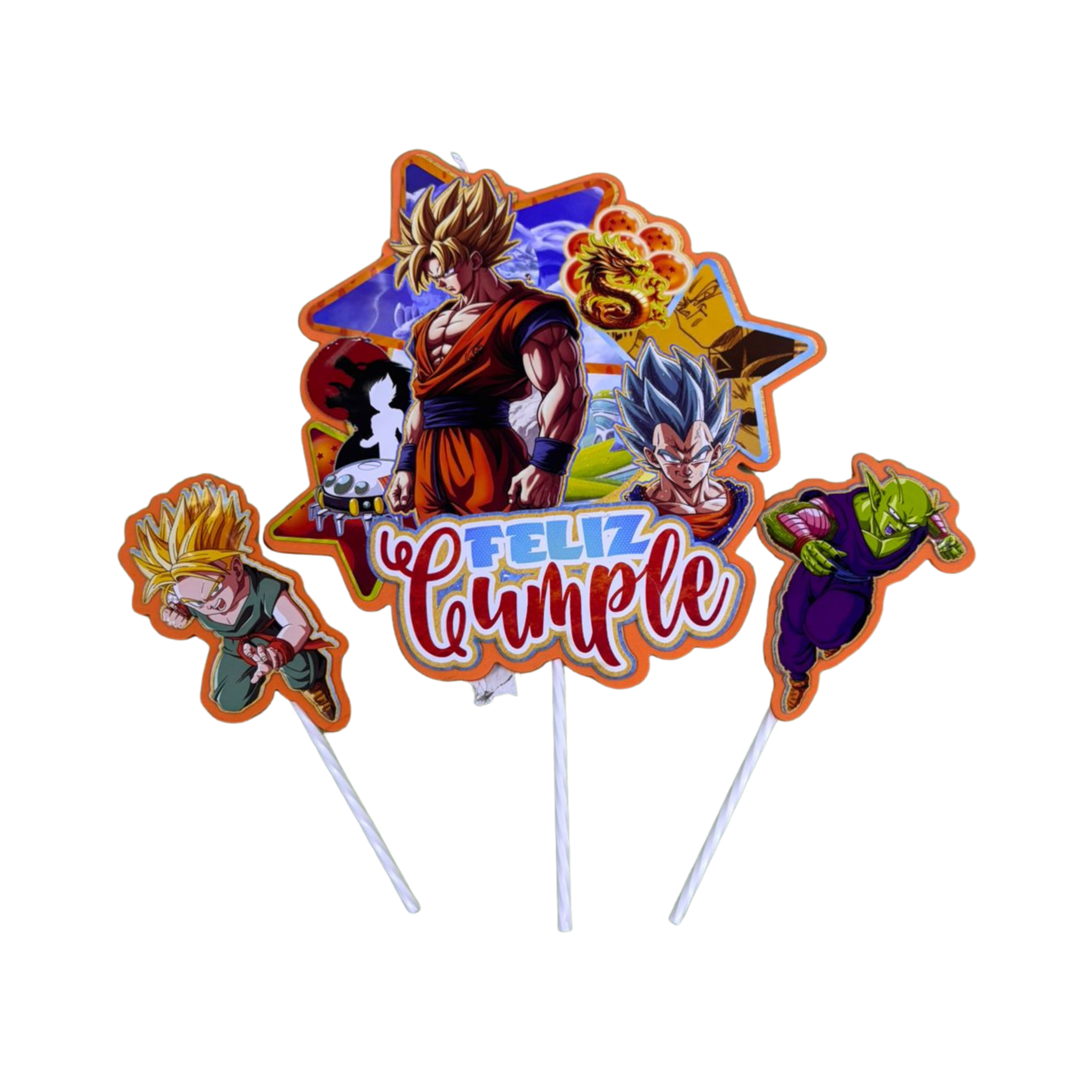 TOPPER TORTA DRAGON BALL