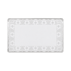 Bandeja Rectangular con Blonda 25x35 cm