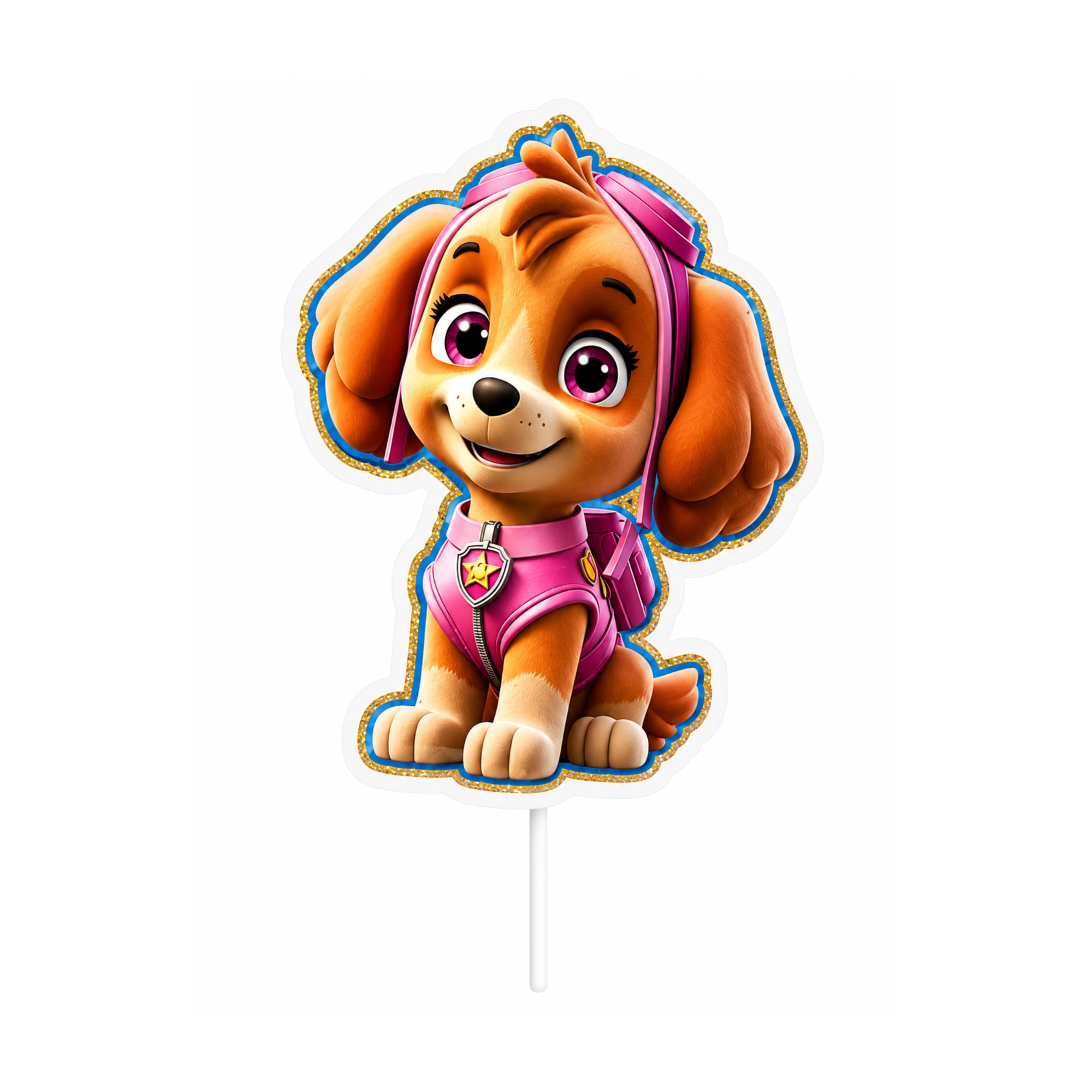 Vela Forma 2D Personajes Paw Patrol