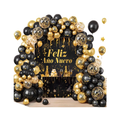 Set Completo Feliz Año Nuevo Arco de Globos