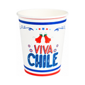 Vaso Cartón Copihue Viva Chile x6 Unidades