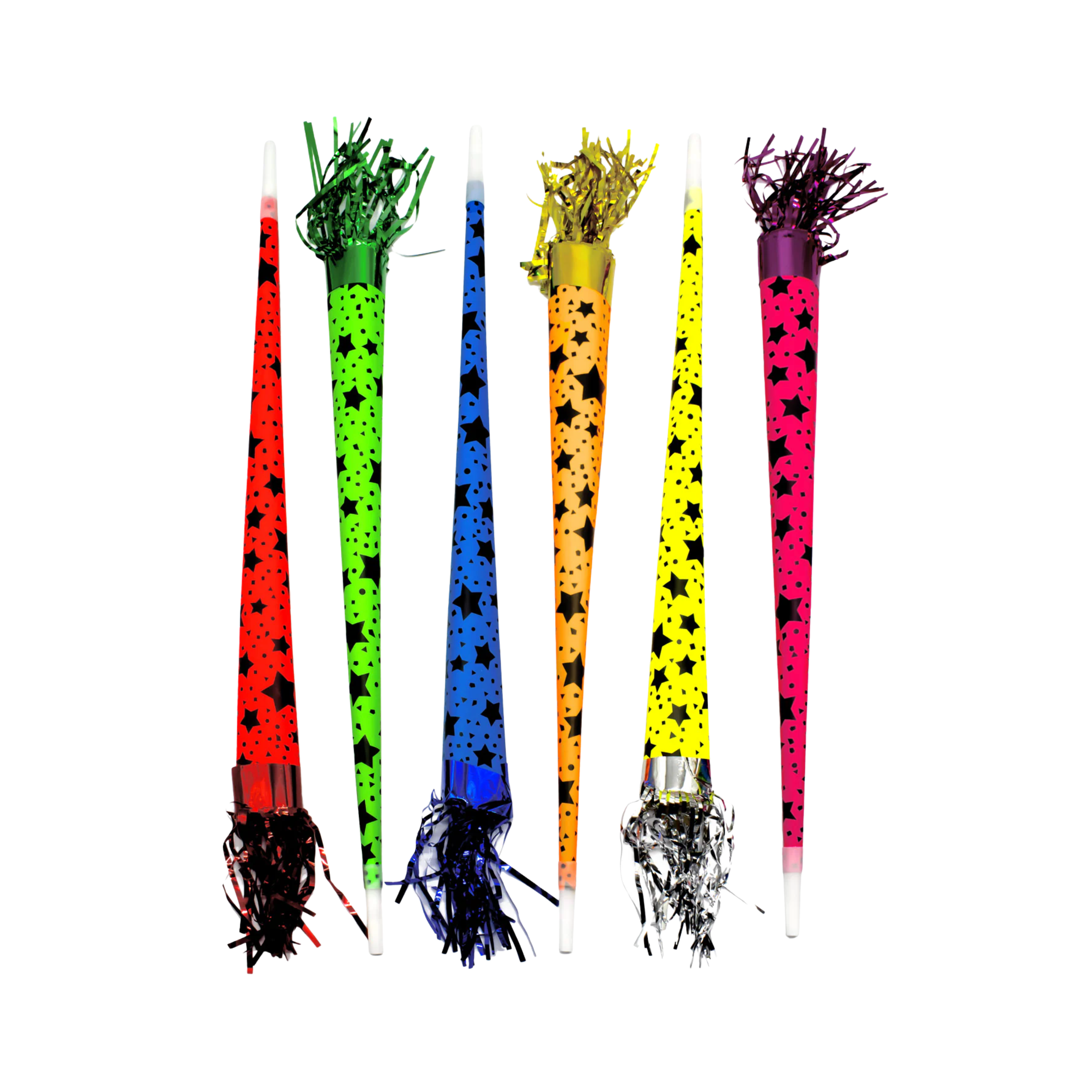 CORNETA FLUOR GRANDE 12 UNIDADES