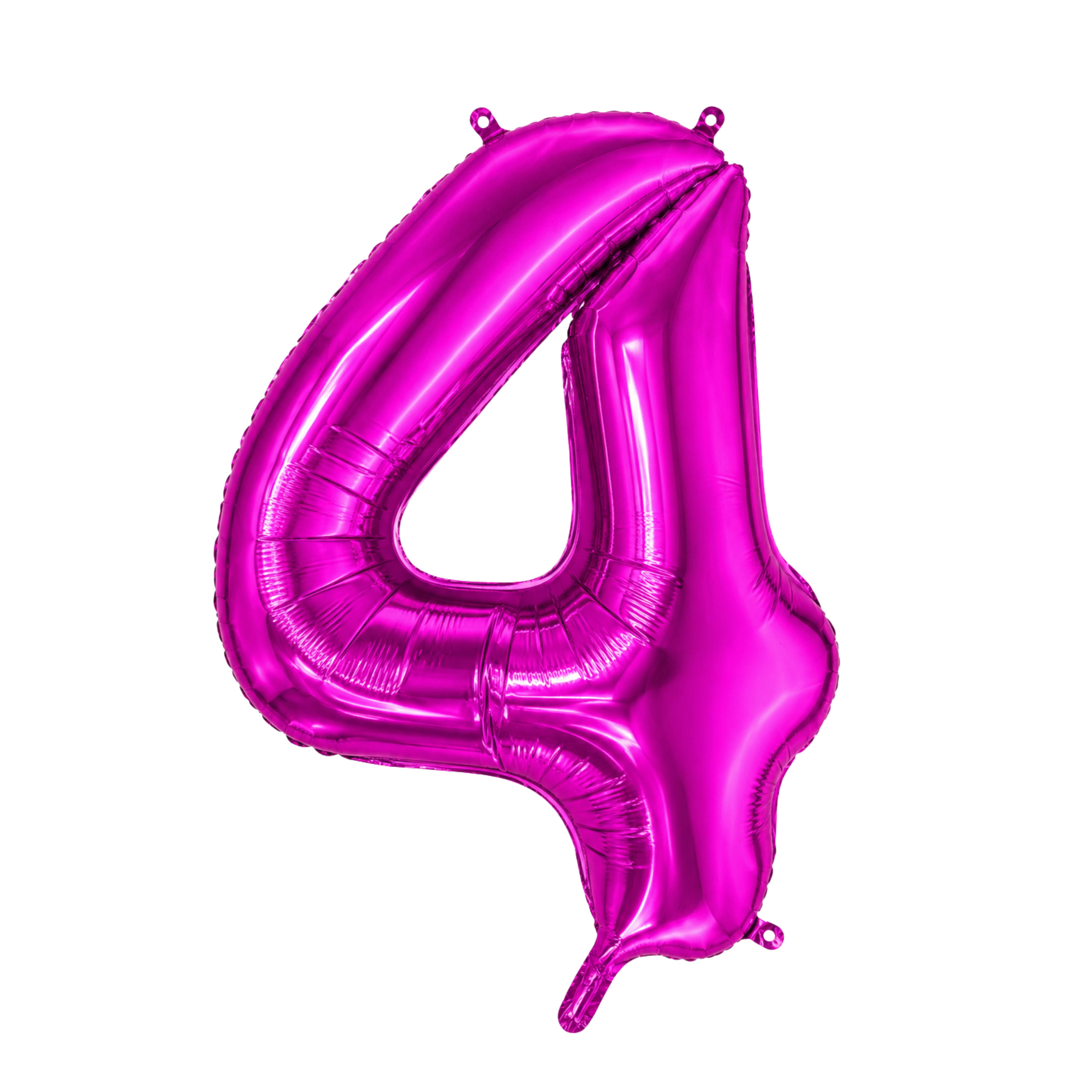 Globo Número Fucsia 40"