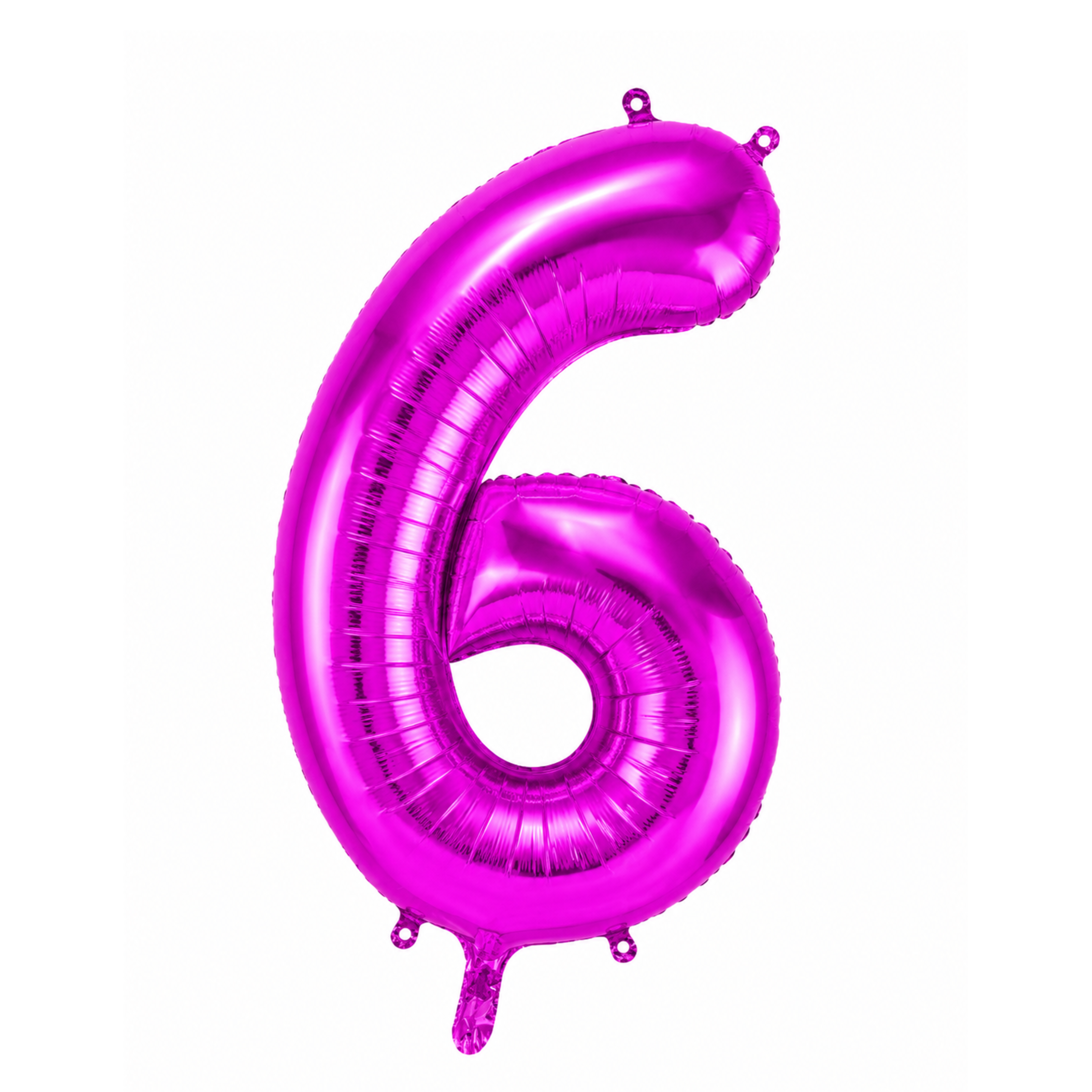 Globo Número Fucsia 40"