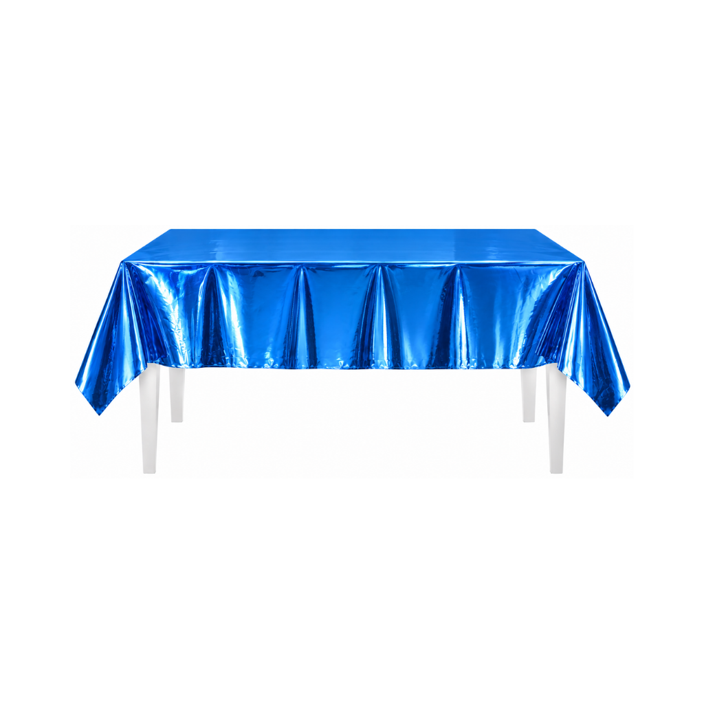 Mantel Plástico Metalizado 137x183 cm
