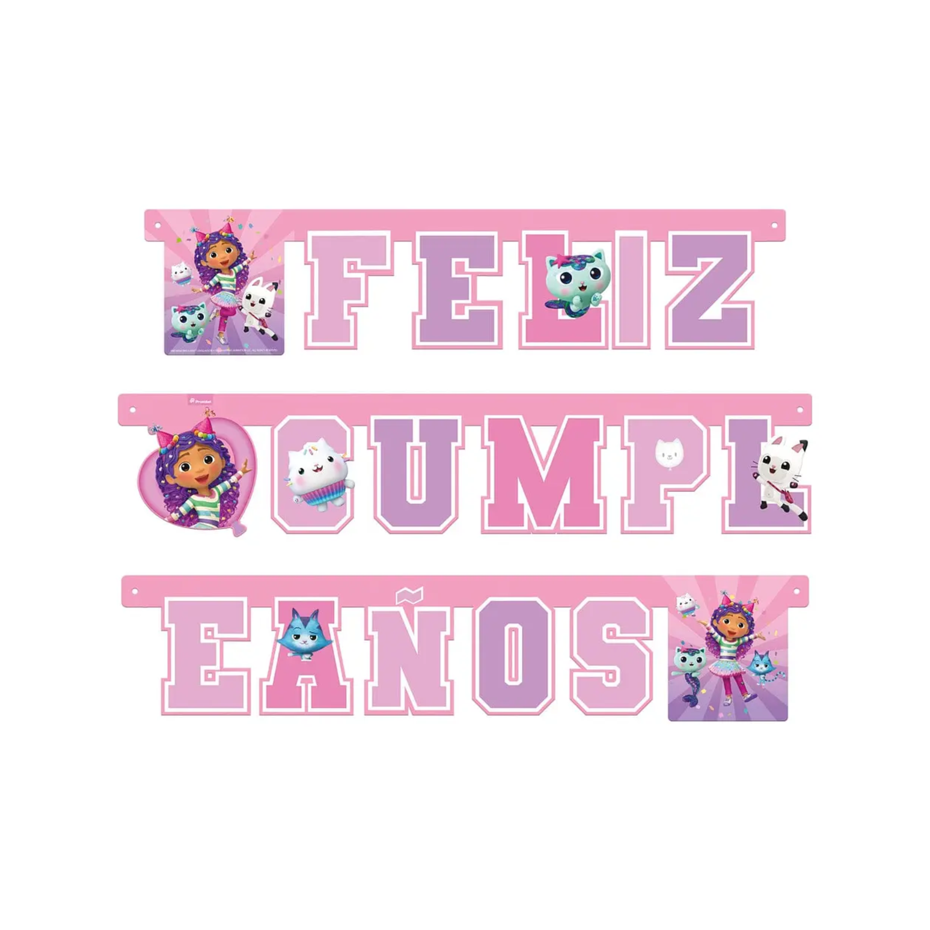 BANDERIN F.C GABY Y LA CASA DE MUÑECAS