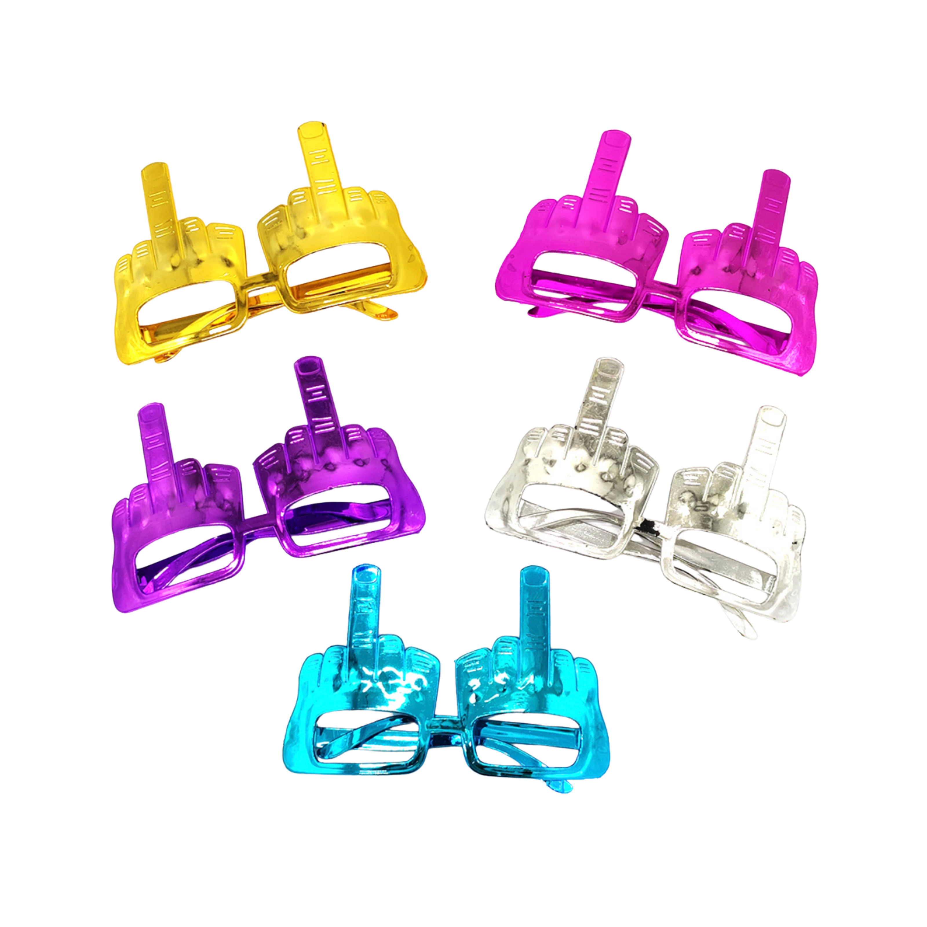 Lente Metálico F.U x 5un