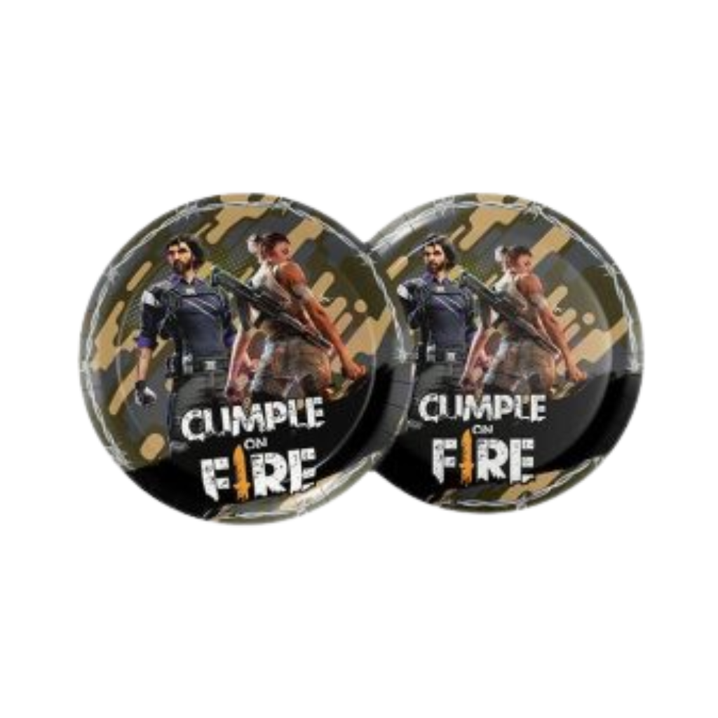 PLATO FREE FIRE 6 UNIDADES