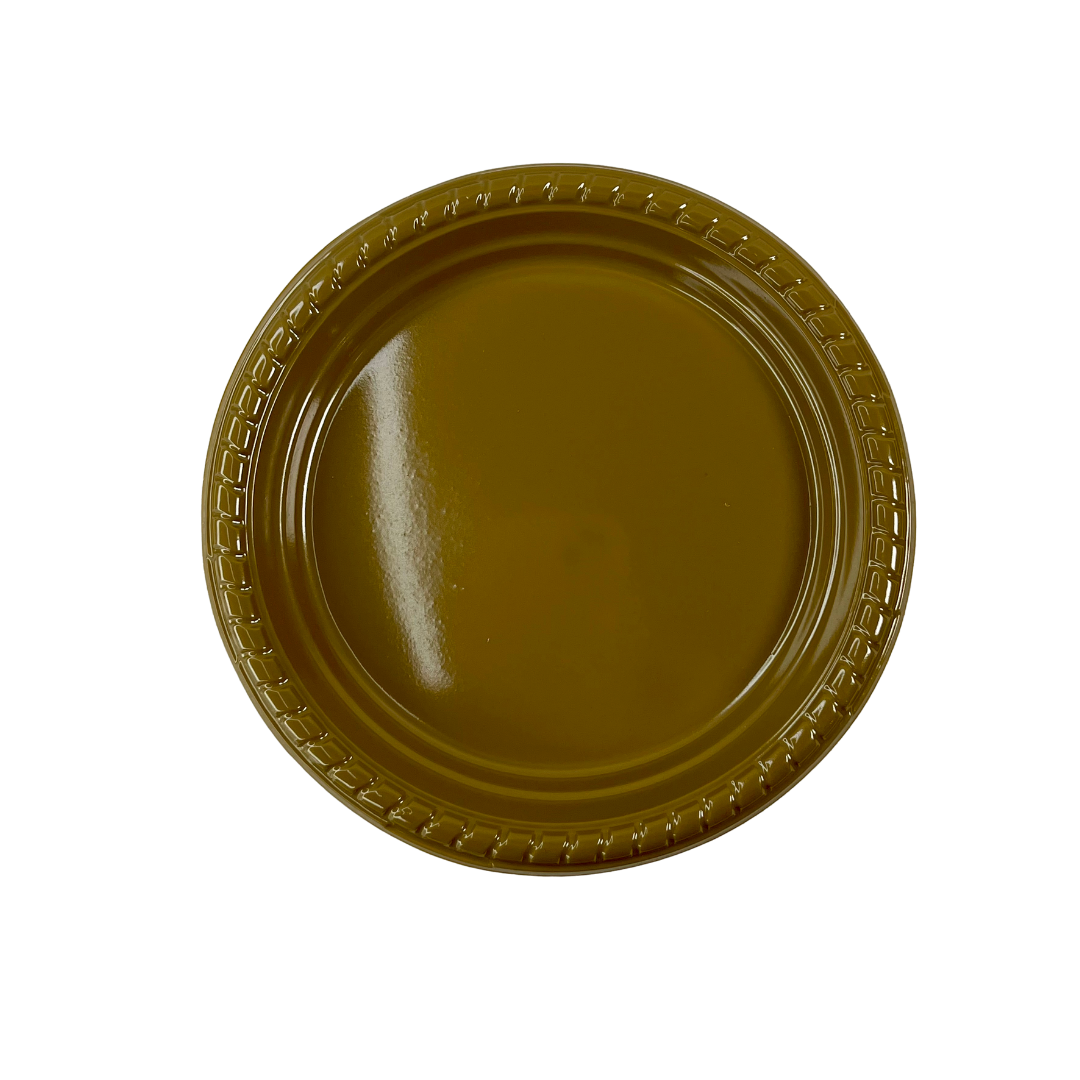 PLATO DORADO X10 18CM
