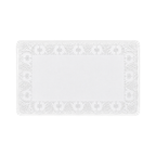 Bandeja Rectangular con Blonda 25x35 cm