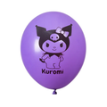 Globo Látex Kuromi 10 Unidades