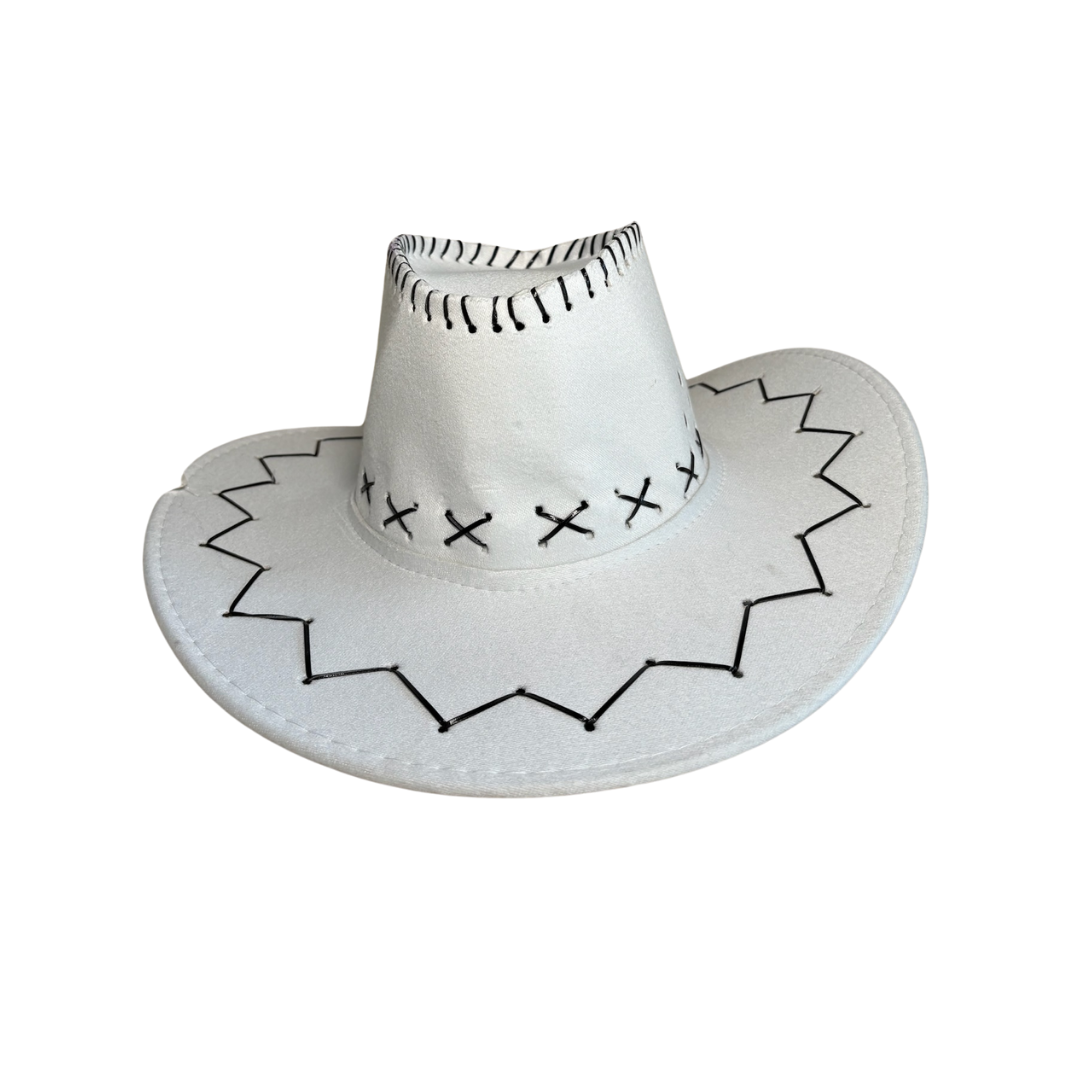 SOMBRERO VAQUERO BLANCO