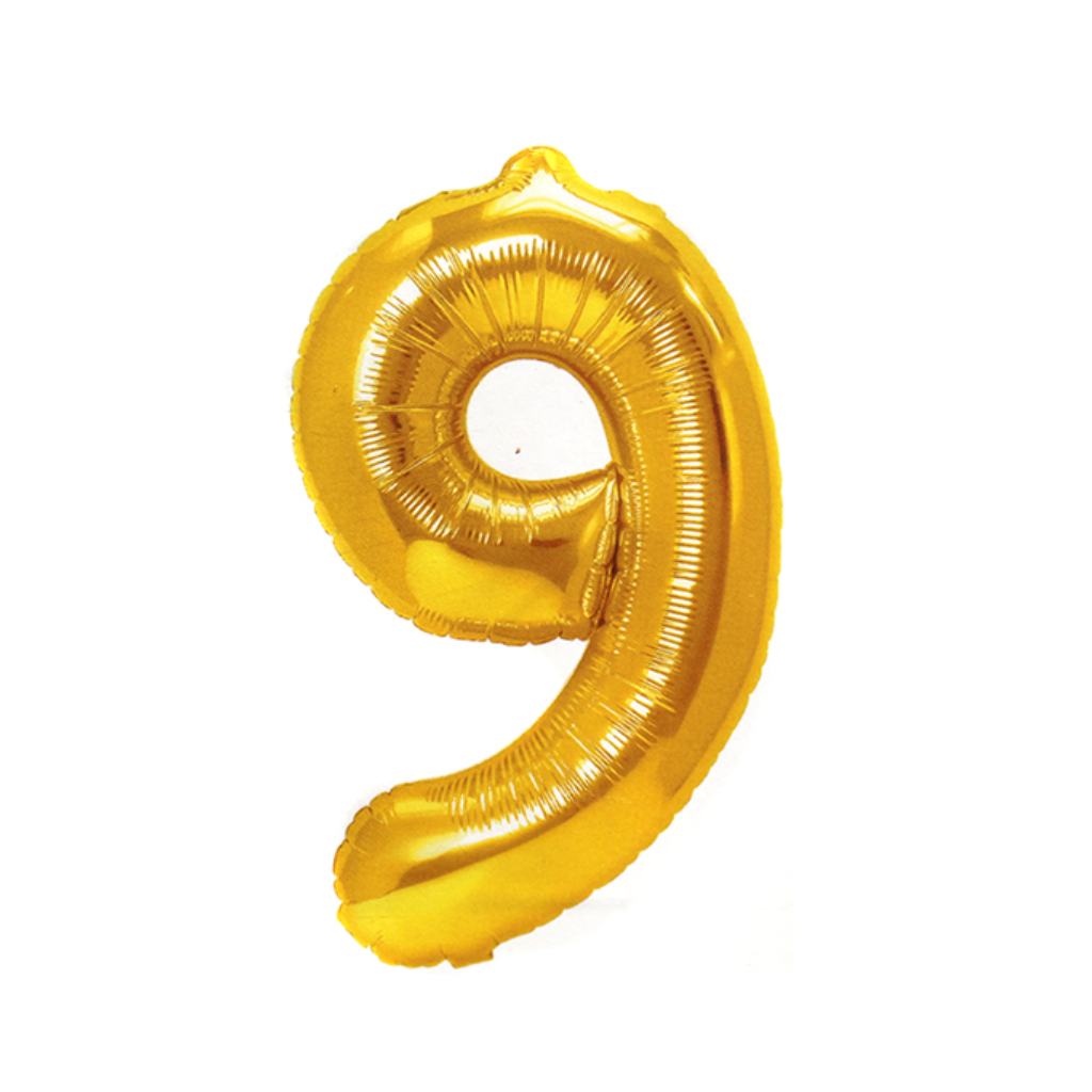 GLOBO METALIDO 32" DORADO #9