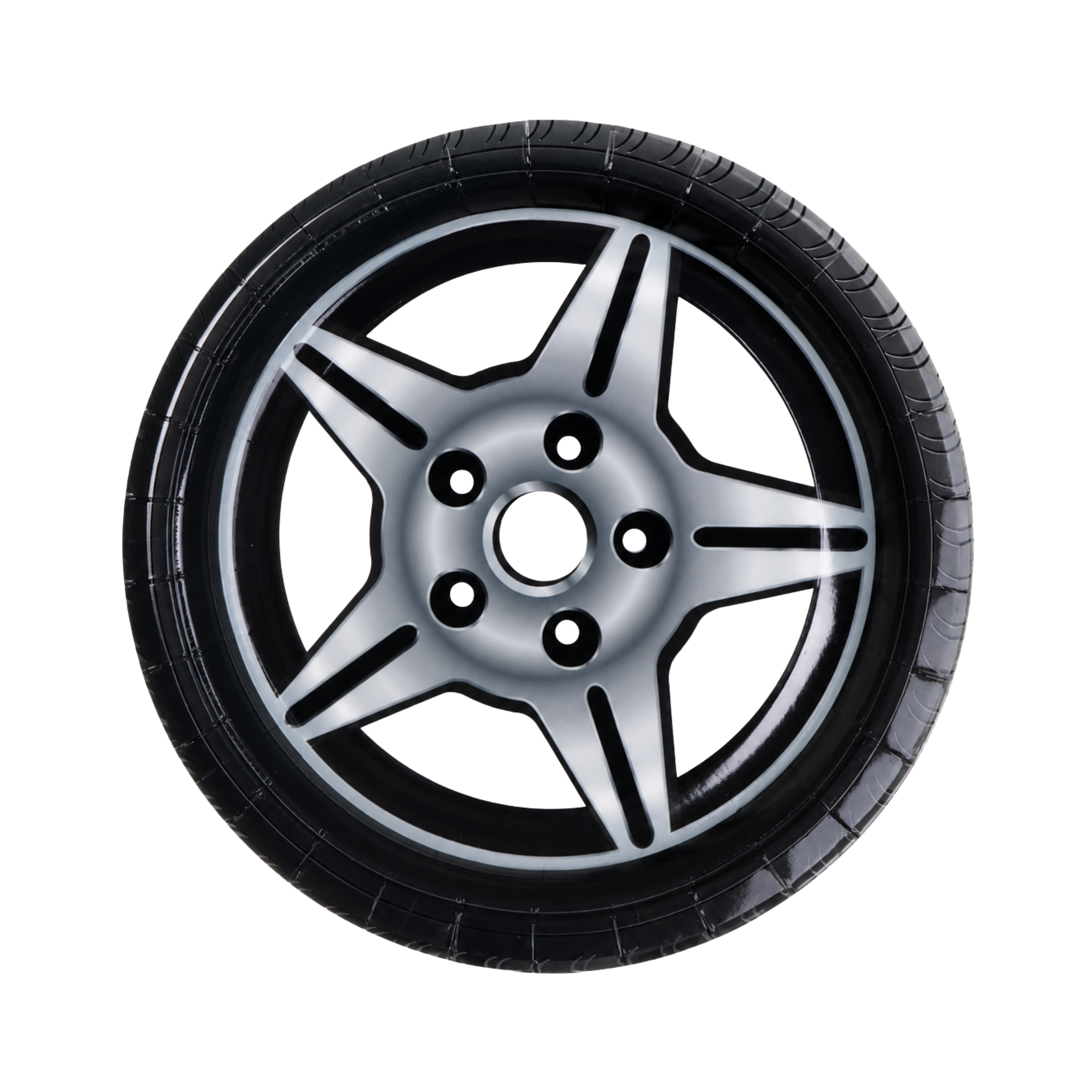 Platos Rueda de Auto 6 Unidades