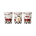 Vasos Auto de Carreras x6 Unidades