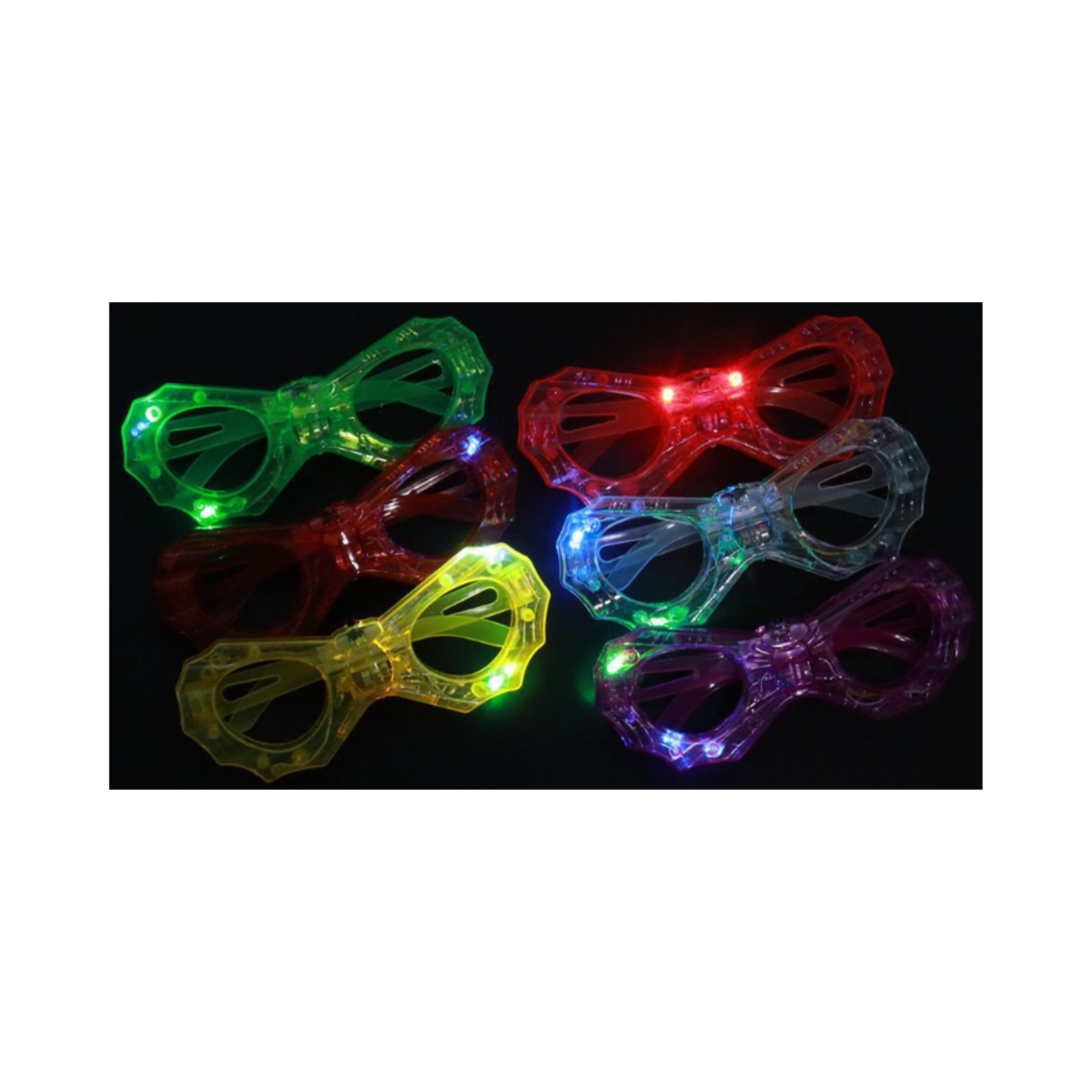 Lente Fluor Luz Led Ovalado