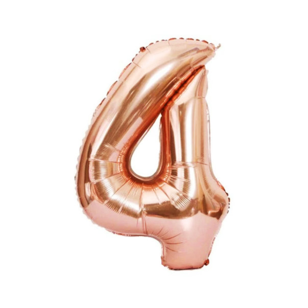 GLOBO METALICO 32" ROSE GOLD #4
