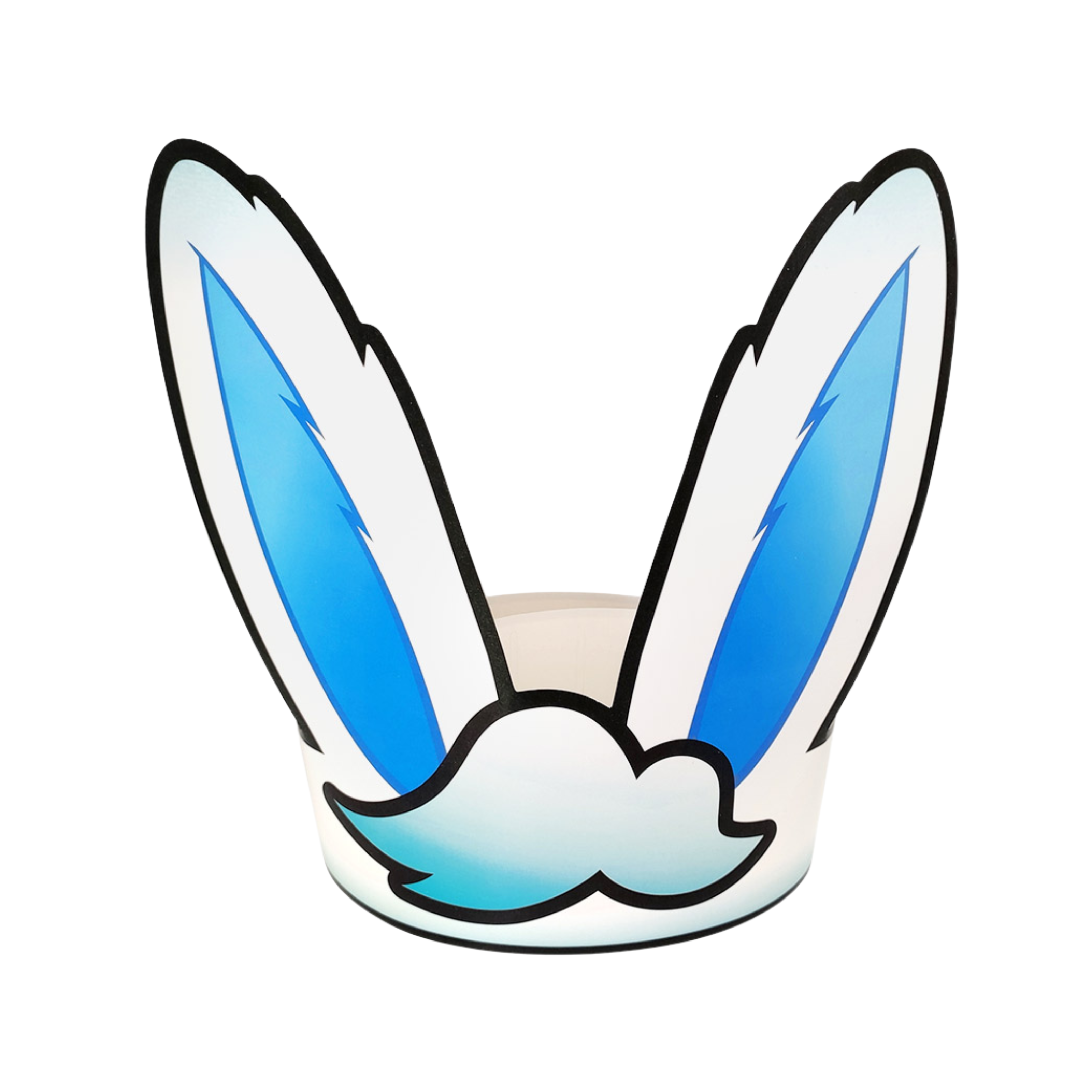 cintillo conejo pascua celeste niños
