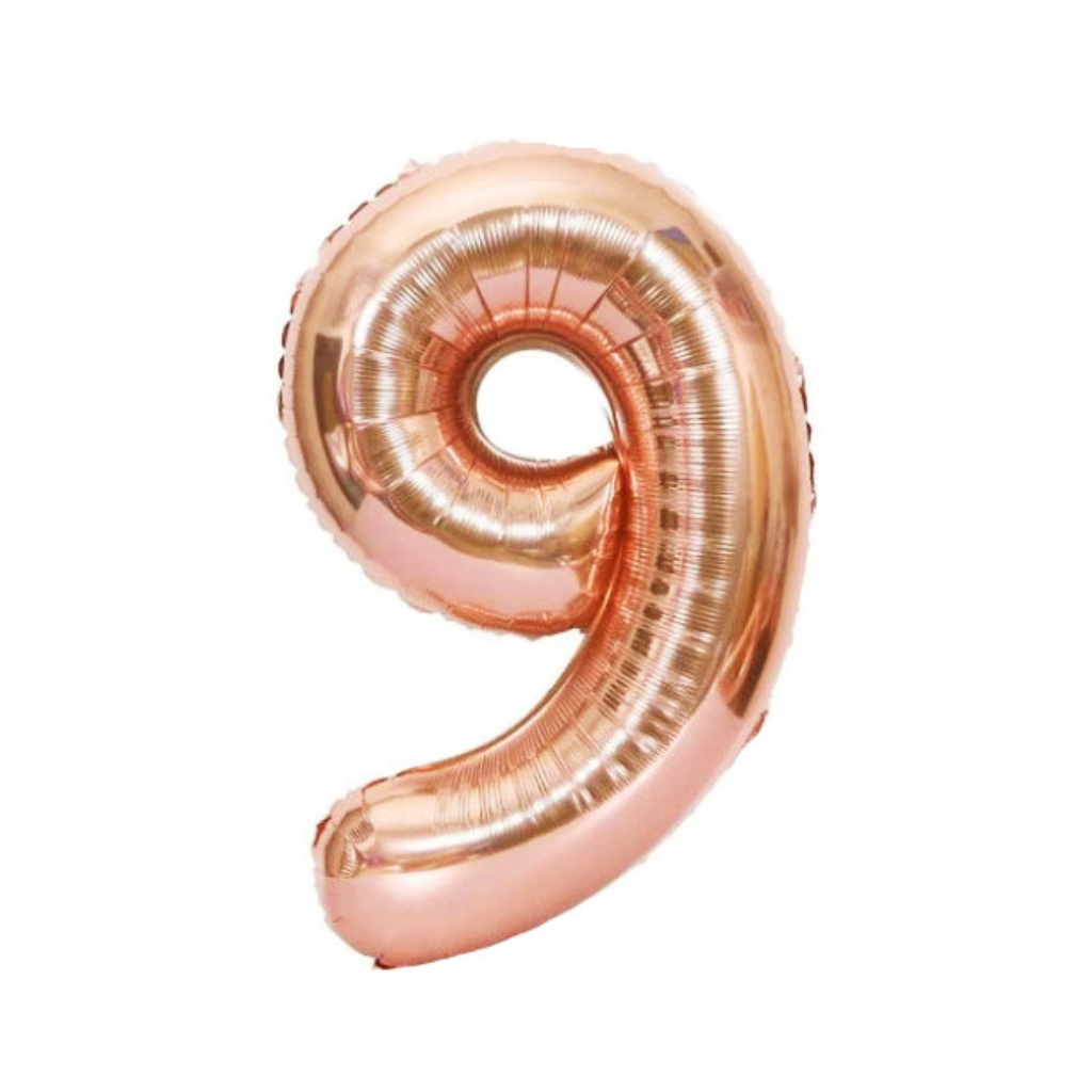 GLOBO METALICO 32" ROSE GOLD #9