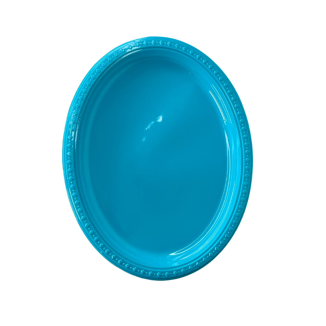PLATO OVAL CELESTE X5
