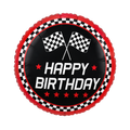 Globo Mylar Happy Birthday Carreras 18"