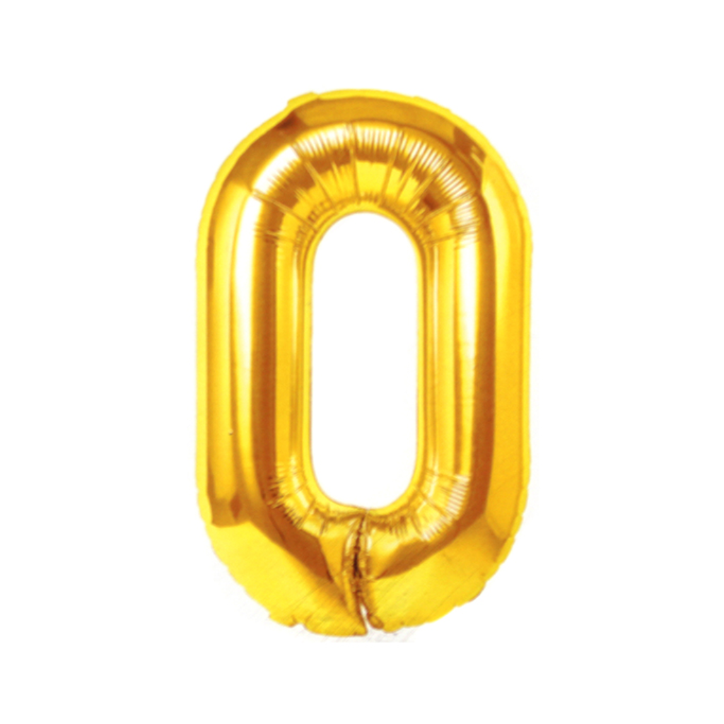 GLOBO METALIDO 32" DORADO #0