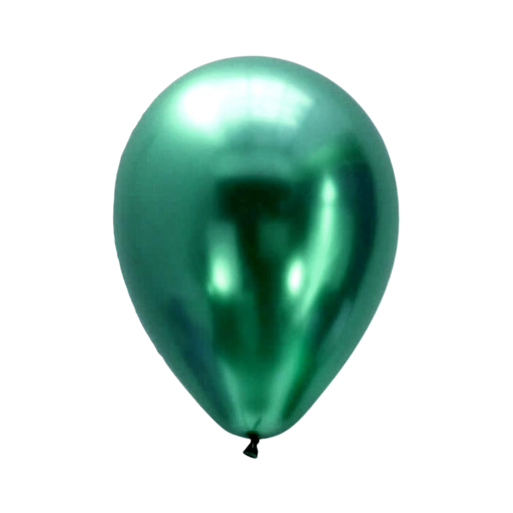 GLOBO CROMADO R12 VERDE X25