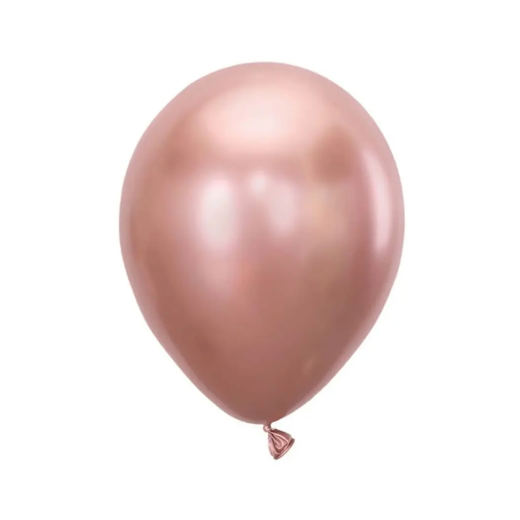 GLOBO CROMADO R12 ROSE GOLD X 25