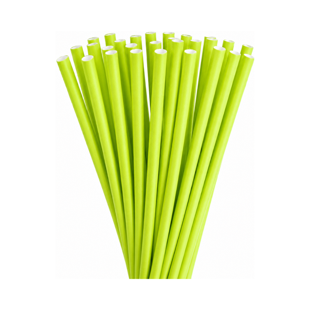 Bombilla Papel Colores x25 Unidades