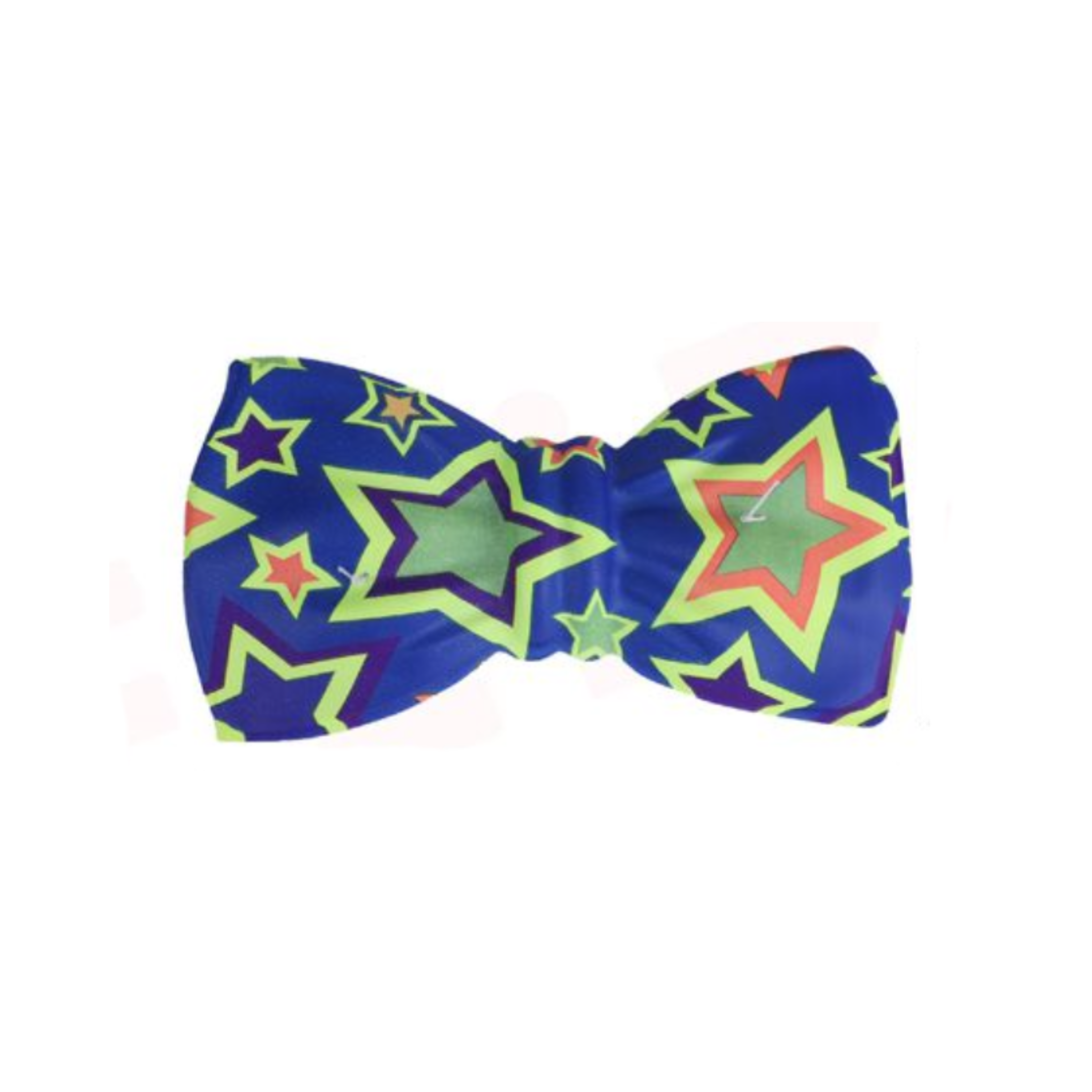 Corbatin Carton Fluor Estrellas