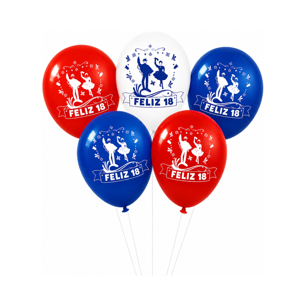 Globo Feliz 18 x5 Unidades