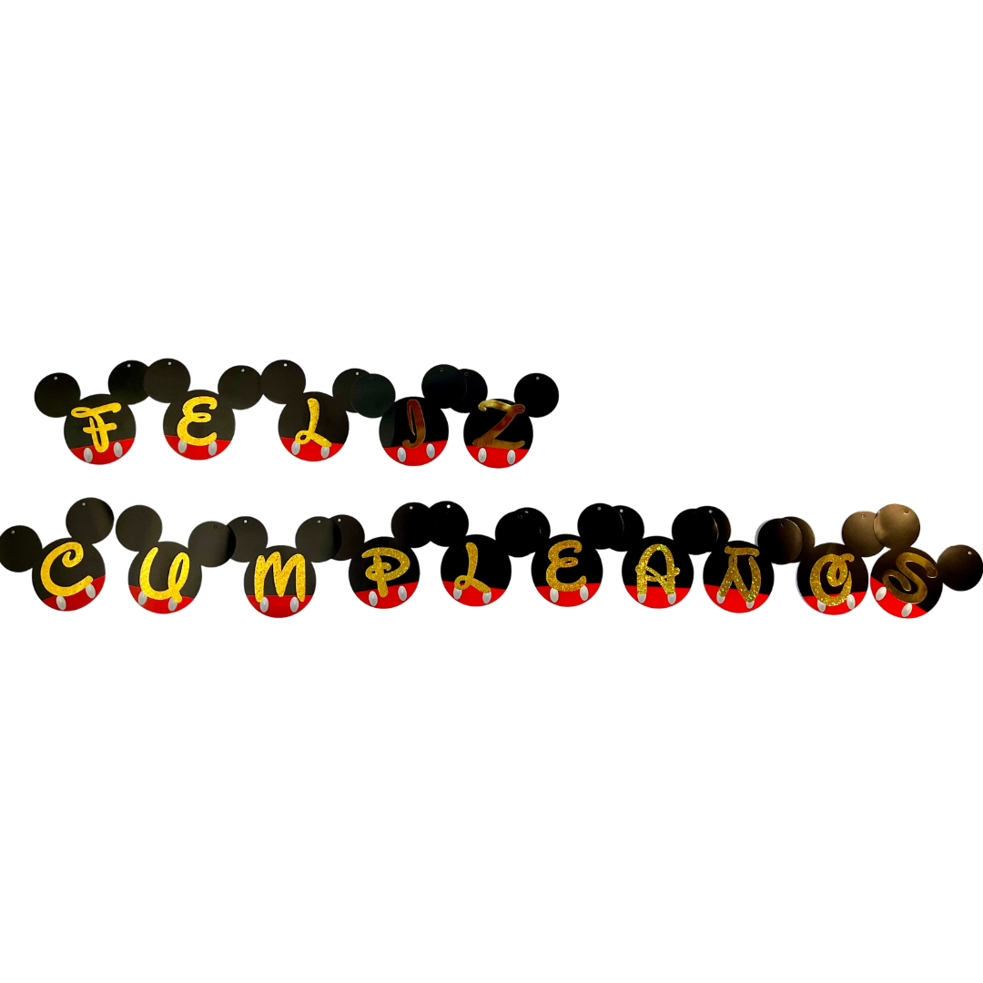 BANNER 3D MICKEY