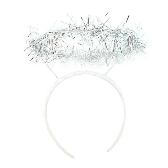 CINTILLO HALO METAL PLATA