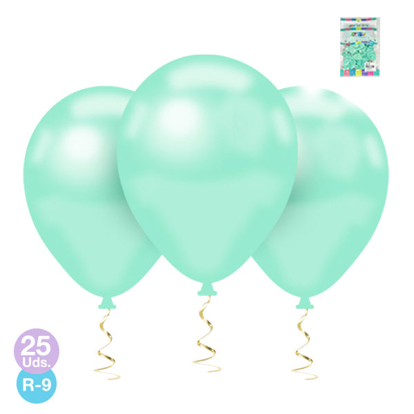 GLOBO #9 PASTEL VERDE X25
