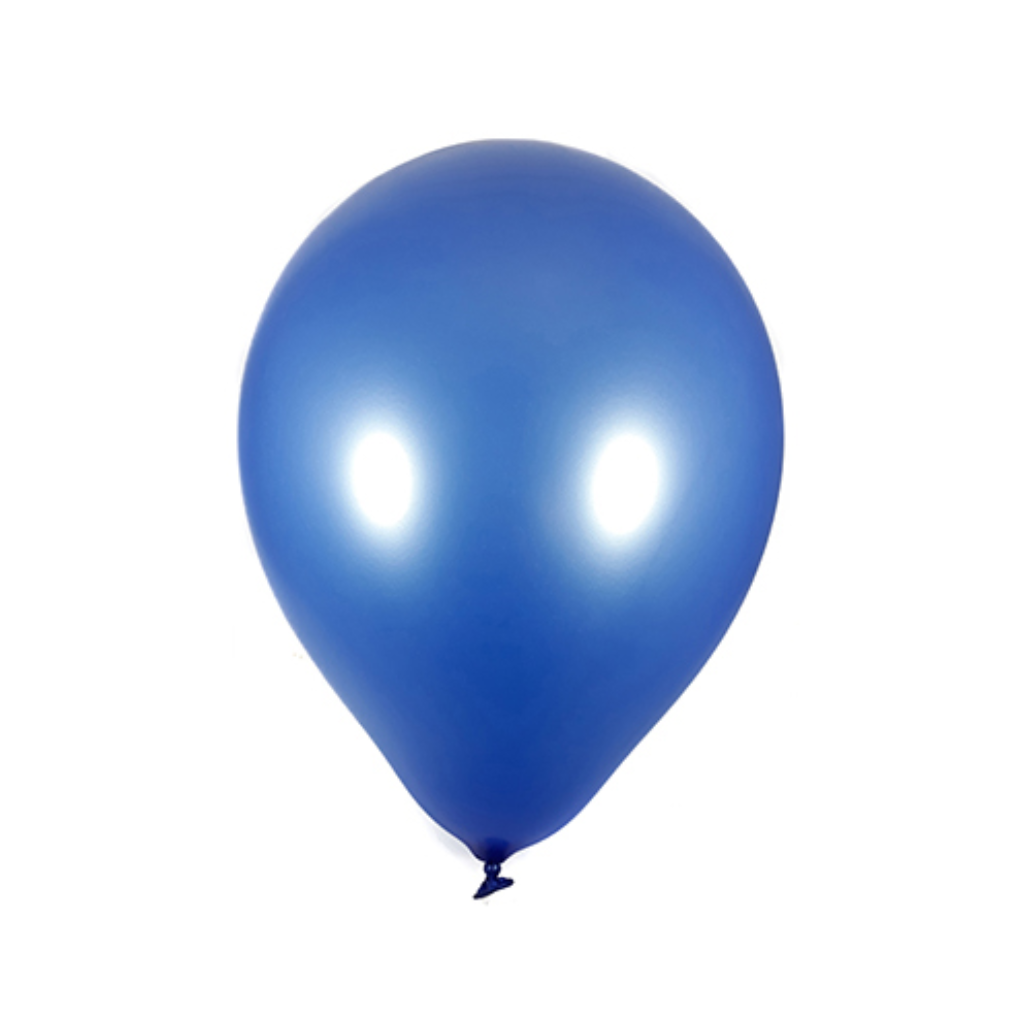 GLOBO #9 AZUL METAL X25
